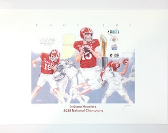 Hoosiers Championship Print