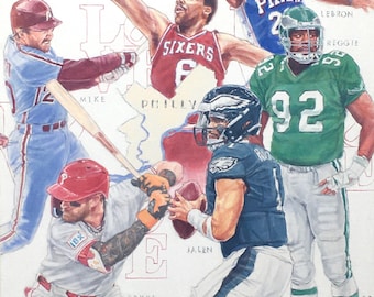 Philly Legends Original & Prints