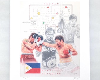 Manny ‘Pac-Man’ Pacquiao Print