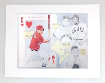 DC’s Home Run Legends Print