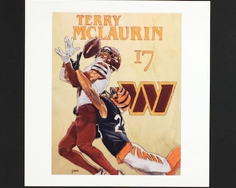 Terry McLaurin Print