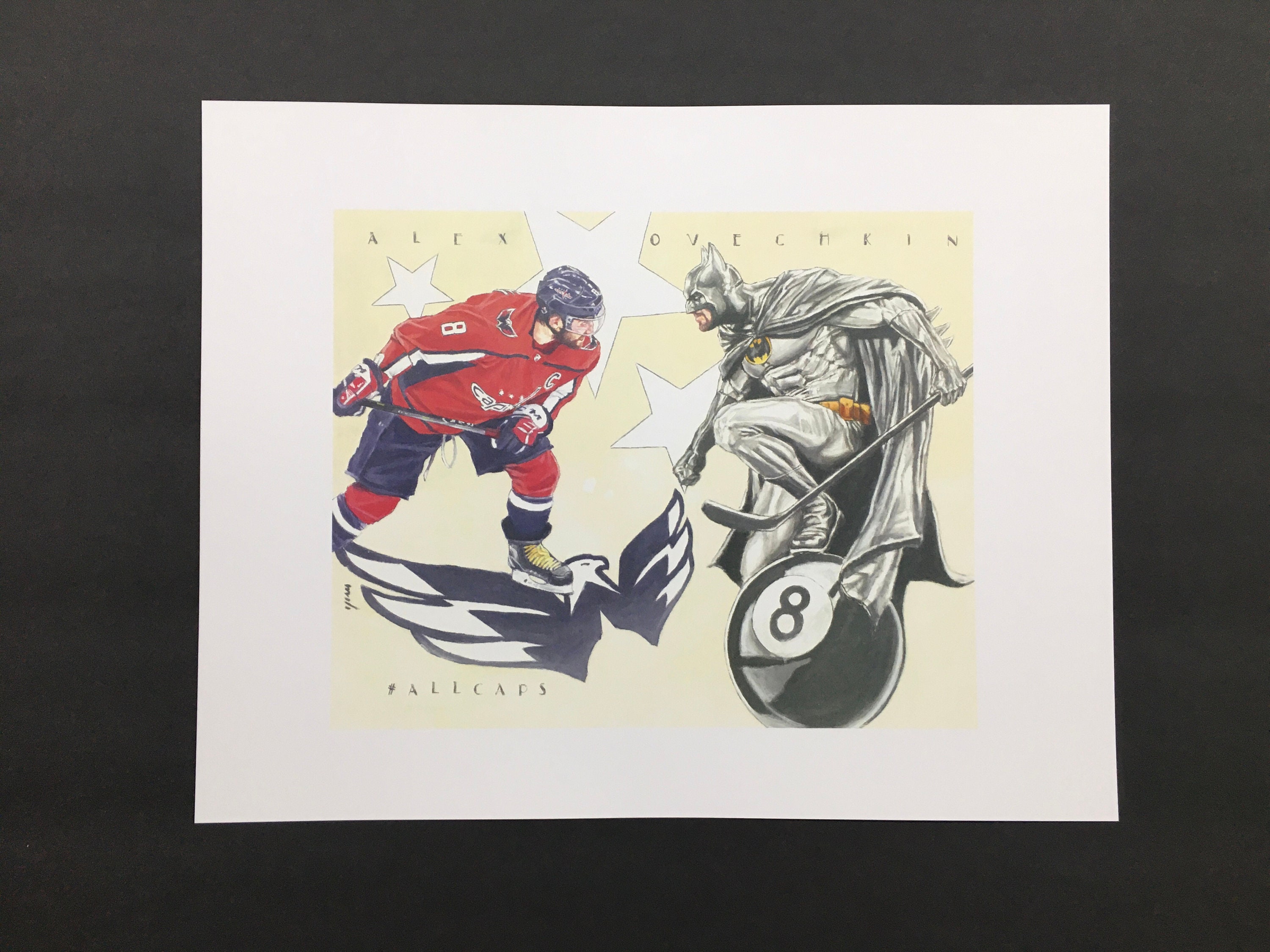 Alex Ovechkin & Nicklas Backstrom 2018 Washington Capitals Stanley Cup  Photo (Size: 8 x 10) : : Collectibles & Fine Arts