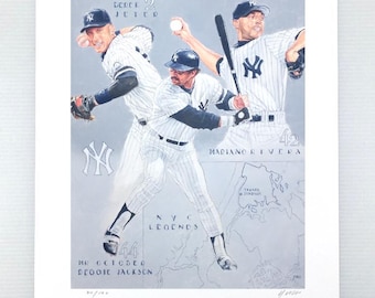 Yankee Legends Print