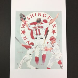 NEW Ryan Zimmerman Print zdjęcie 3