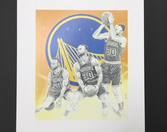 NEW Stephen Curry Print