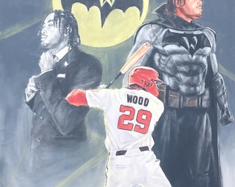 SuperHero Series : James Wood Original & Prints