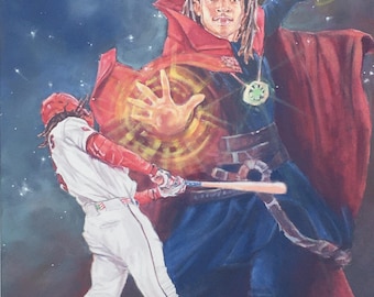 SuperHero Series : CJ Abrams Original & Prints
