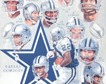 Dallas Cowboys Legends Original & Prints