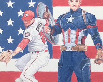 SuperHero Series : Cade Cavalli Original & Prints