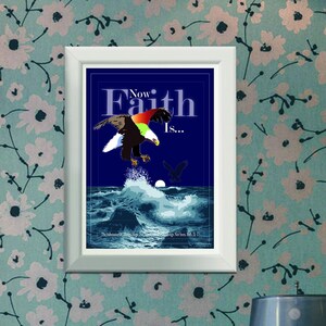 Decora tu hogar con este hermoso arte de pared, Ahora la fe es: Cartel. Sólo tiene que descargar e imprimir hoy!