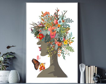 Pretty Lady Bouquet | Get this beautiful wall art, Pretty Lady Bouquet. Just download and print today!