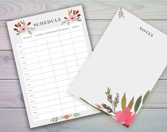 Planners | It is time to take a break and plan your day with these beautiful Planners. Just download and print today!