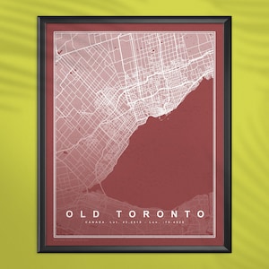 Velha Toronto Canadá | Decore sua casa com esta bela arte de parede da Velha Toronto. Basta baixar e imprimir hoje mesmo!