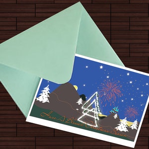 ブルー クリスマス | お友達にブルー クリスマス カードを送りましょう。今すぐダウンロードして印刷しましょう!