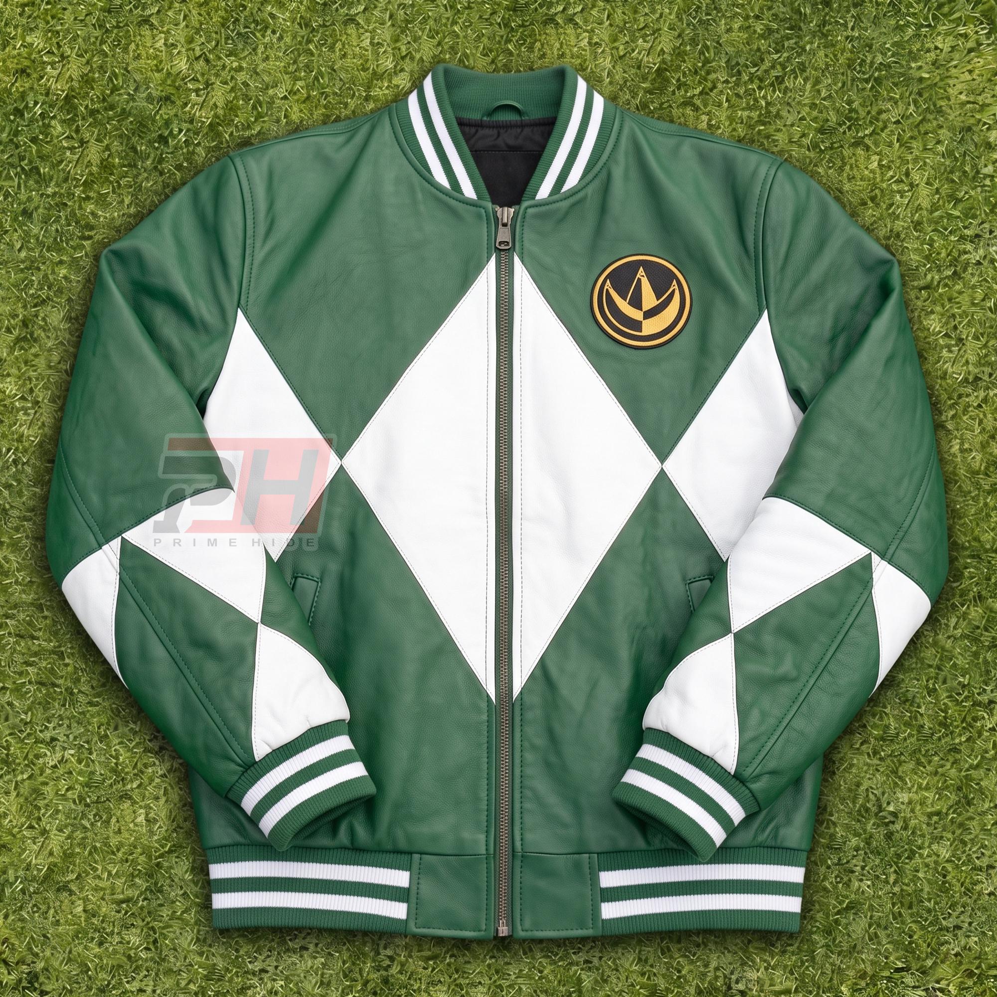 Green Power Rangers Jacket - Etsy