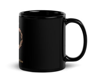 Black Glossy Mug