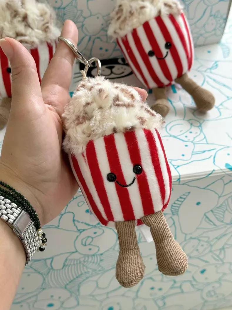 Popcorn Jellycat - Etsy