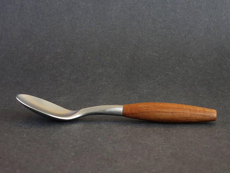 Vintage Jens Quistgaard Dansk Stainless Steel /& Teak Wood Spoon Dansk Fjord Flatware Dansk Fjord Teaspoon Dansk Fjord Small Spoon
