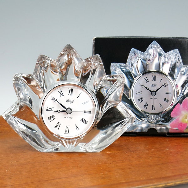 Mikasa Crystal Clock Battery Etsy