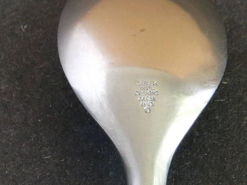 Vintage Jens Quistgaard Dansk Stainless Steel /& Teak Wood Spoon Dansk Fjord Flatware Dansk Fjord Teaspoon Dansk Fjord Small Spoon