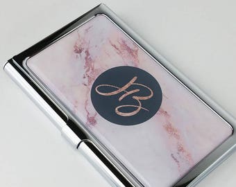 personalized business card case cute business card holder for