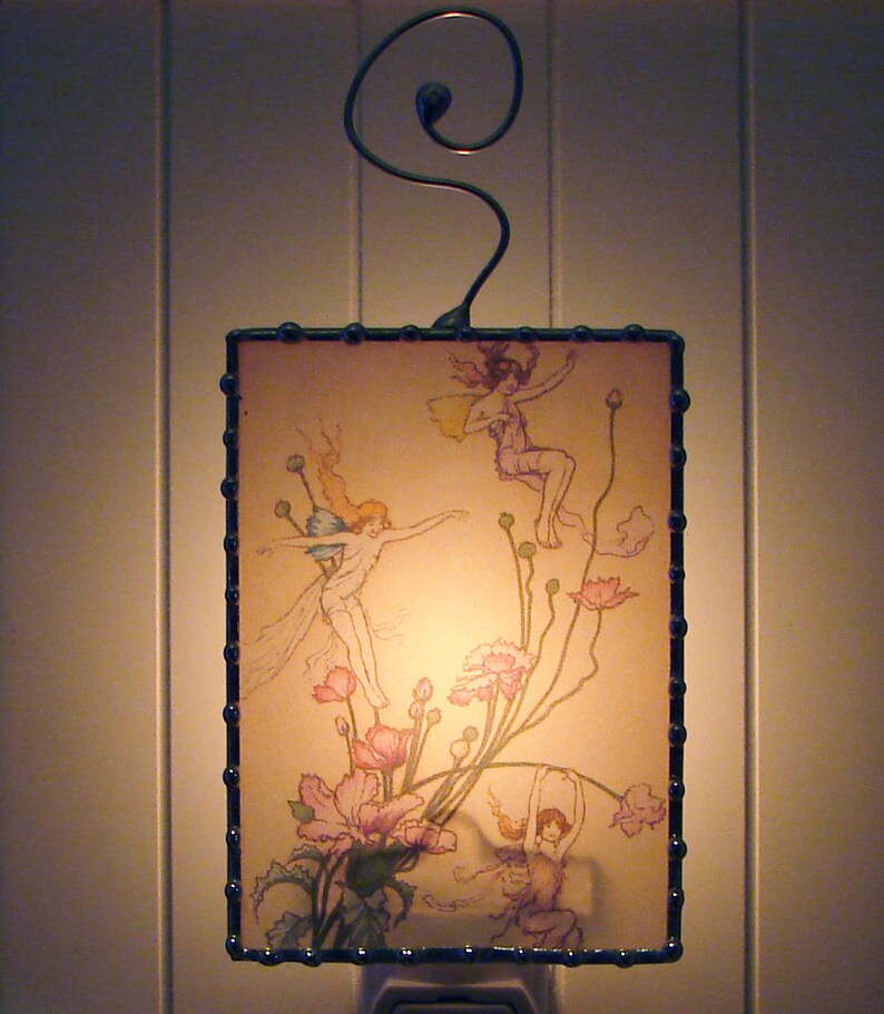 Night Light Fairies Nightlight Fairies by Warwick Goble Etsy