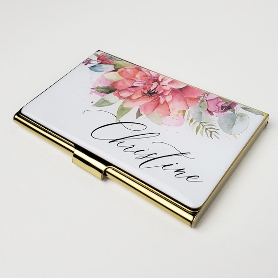 Feminine business card holders new arrivals