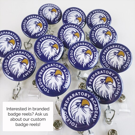 Veeki Blue Retractable Bears Badge Reel, Candy Color ID Card Clips - View #9