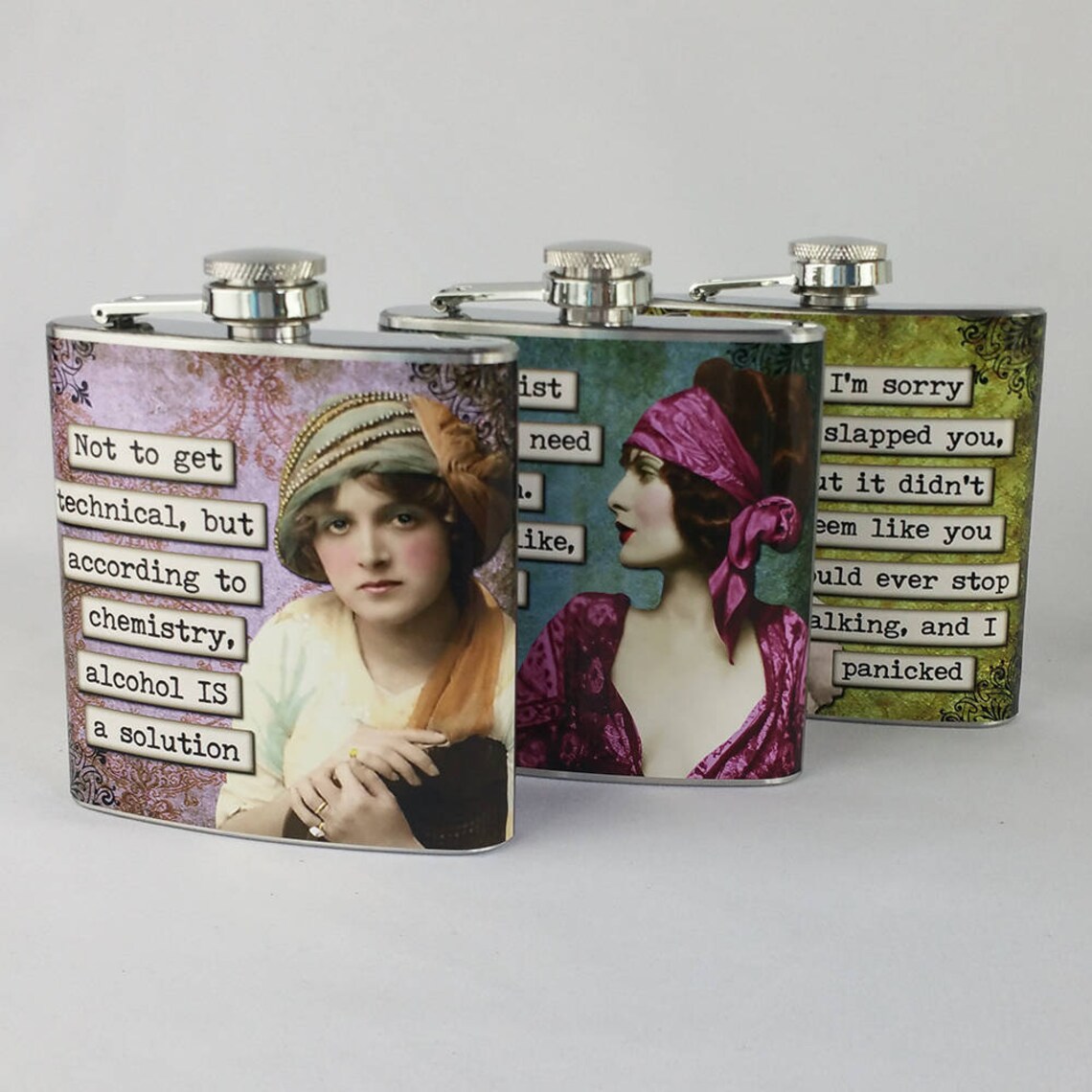 Hip Flask Funny Flask for Woman Gift Best Friend Gift Golf Etsy