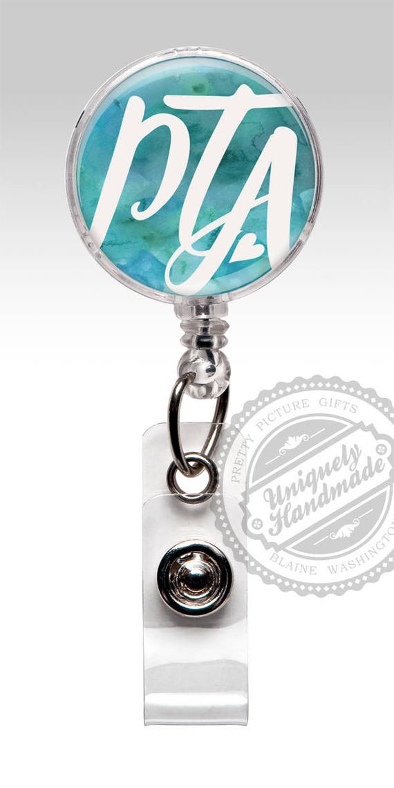 Badge Reel, Physical Therapist Assistant Retractable Badge Holder