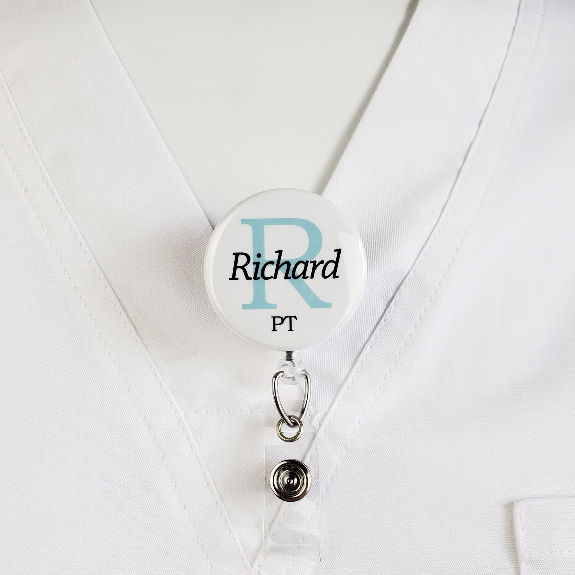 4 Pcs Phlebotomy Badge Reel & Buddy Set - Fun Nurse Badge Reels With Order Of Draw Charts, Retractable & Durable - View #2