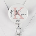 Personalized Badge Reel, Custom Nurse Retractable Badge Holder Nurse ID Carabiner Lanyard Badge Clip Rn Id Badge Staff Gift Stethoscope 731