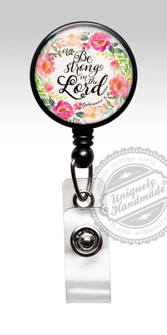Badge Reel, Retractable Religious Badge Holder, Bible Verse, Christian  Gift, Scripture Accessory, Inspirational Gift, Faith Hope Gift 552 -   Canada