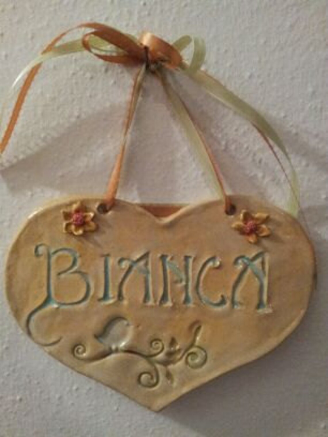 Custom Ceramic Name Plaques Etsy