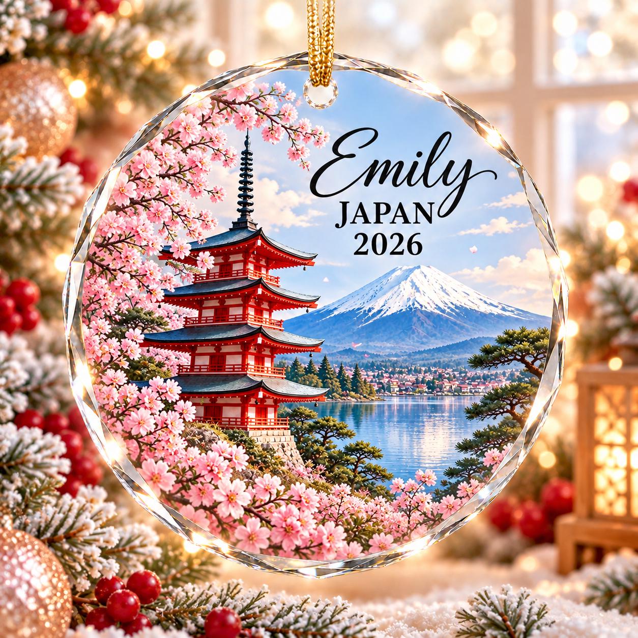 Torii Gate Christmas Ornament - Etsy