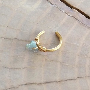 Ear Cuff... Sun Labradorite Ear Cuff image 5