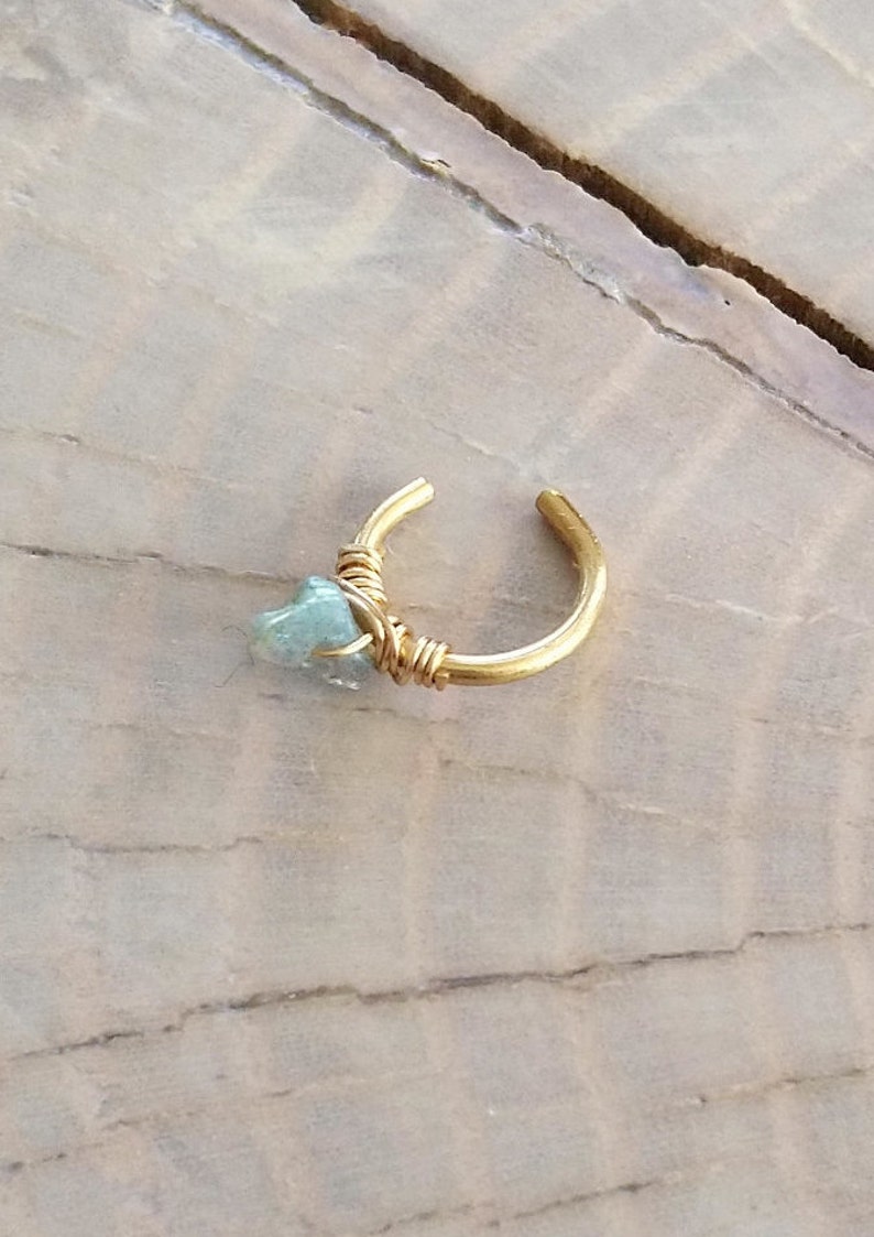 Ear Cuff... Sun Labradorite Ear Cuff image 5