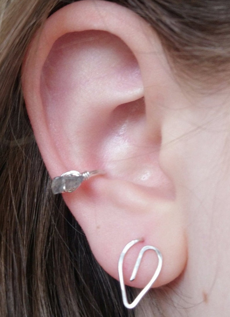 Ear Cuff... Moon ear cuff image 7