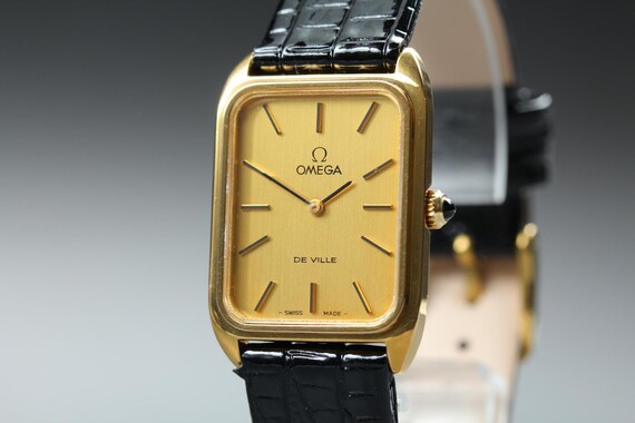 Near MINT OMEGA De Ville 511.0503 Cal.625 Gold Tank H… - Gem