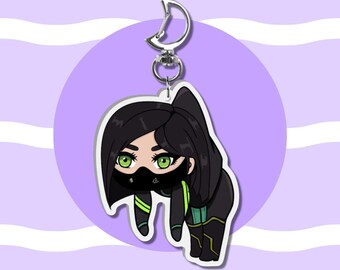 Valorant Acrylic Keychain | Viper
