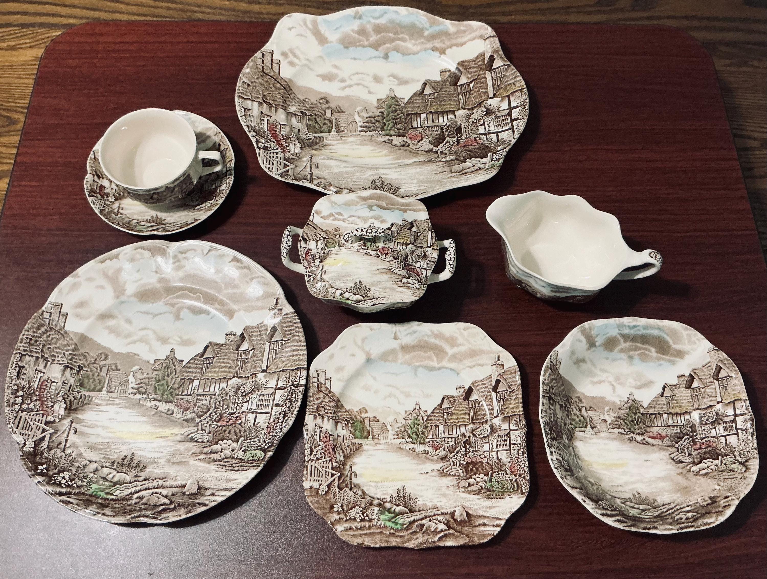 Johnson Brothers Dinnerware Set - Etsy