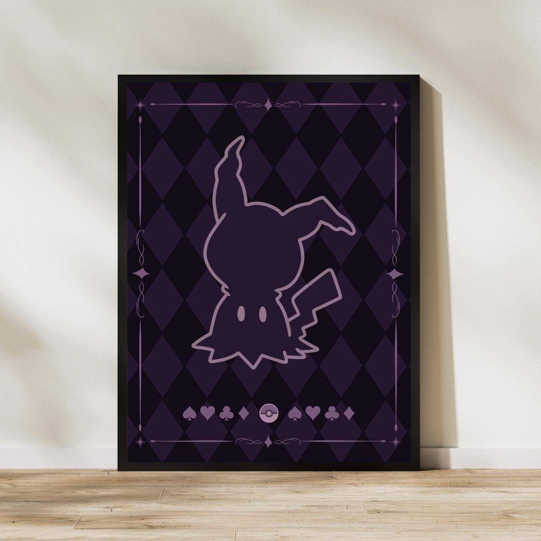 Mimikyu Poster - Etsy