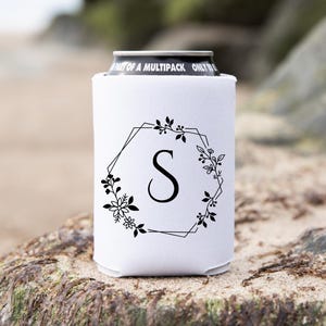 Printable Wedding Koozie – Digital Download – Can Cooler Designs for Bridal Shower or Reception CANVO PRO REQUIRED