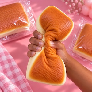Slow Rising Bread Squishy | Jumbo Soft Loaf Stress Toy | Kawaii Bread Squishy | 8.27 Inch Fidget Toy | Cute Sensory Gift