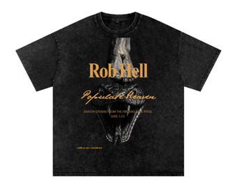 Camiseta Rob Hell, Populate Heaven - Bege