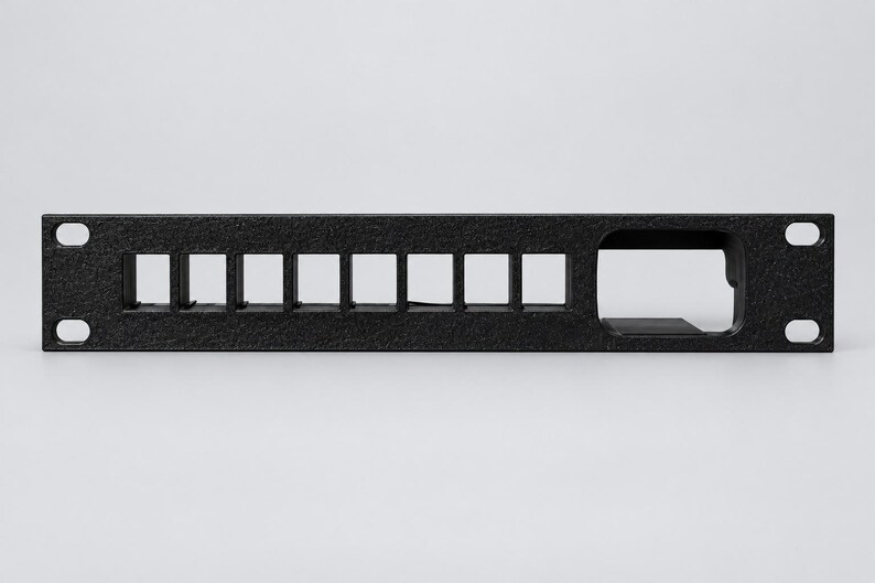 JetKVM + Keystone Rack Mount - 10 Inch Rack - Choose Layout image 3