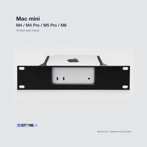 Mac mini M4 / M4 Pro / M5 Pro / M6 10-Inch Rack Mount