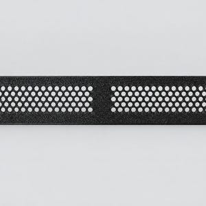 Dual 3.5 HDD Shelf - 10 Inch Rack Mount | 1U SATA Drive Tray | Black PETG image 3