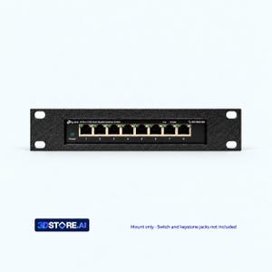 TP-Link TL-SG108S-M2 Rack Mount | 10-Inch 1U | Keystone Options