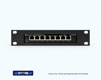 TP-Link TL-SG108S-M2 Rack Mount | 10-Inch 1U | Keystone Options
